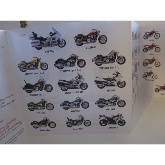 Honda Motors Division Redbook CD for press 2007 Street OFF Road ATV Scooters - Picture 7 of 11